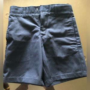 5 PAIR French Toast navy uniform shorts